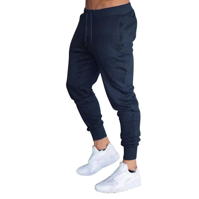 Number Printed Men's Pants New Autumn Winter Running Joggers