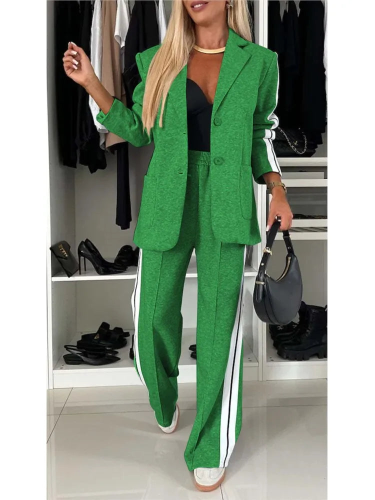 Autumn And Winter New Long Sleeves Suit Women's Suit Fashion Pimp