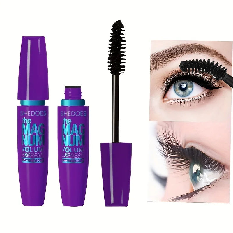 4D Black Mascara Thickening, Lengthening, Curling, Waterproof Liquid