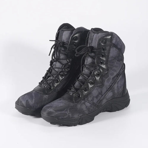 Outdoor Training Men Military Tactical Boots High-Top Desert Army