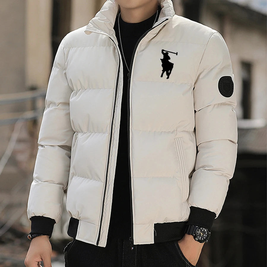 Men's Down Autumn/Winter Fashion zipper Outdoor Fishing jacket