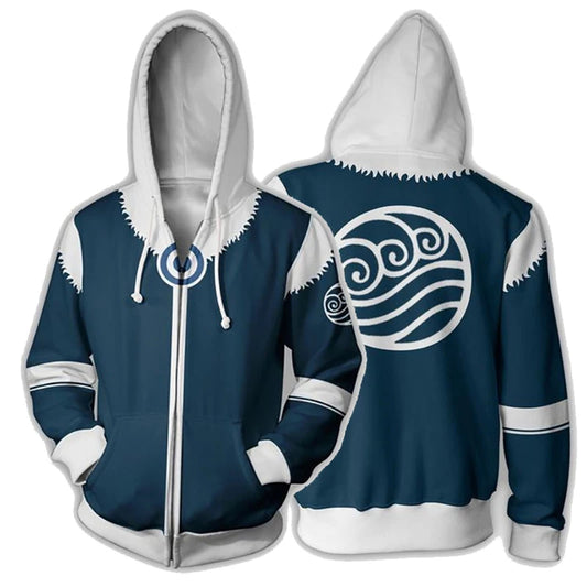 Anime Avatar The Last Airbender 3D Print Hoodies Men Women Fashion