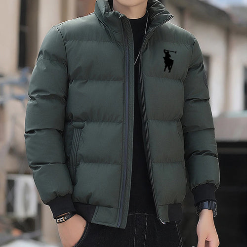 Men's Down Autumn/Winter Fashion zipper Outdoor Fishing jacket