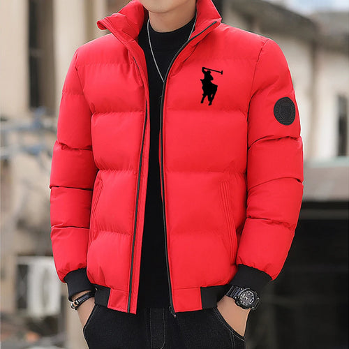 Men's Down Autumn/Winter Fashion zipper Outdoor Fishing jacket