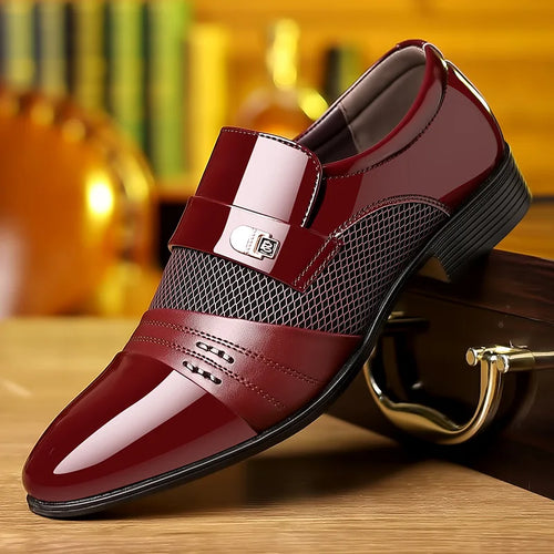 Classic Business Dress Men Shoes Formal Slip On Dress Shoes Mens