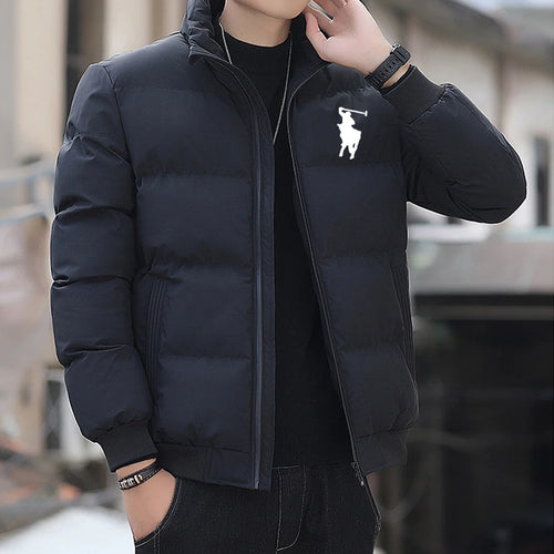 Men's Down Autumn/Winter Fashion zipper Outdoor Fishing jacket