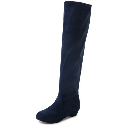 Sexy Women’s Boots Winter Keep Warm Over The Knee Boot Faux Suede