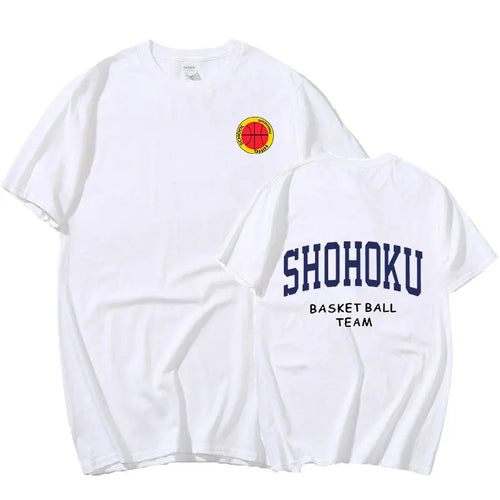 Japanese Anime Shohoku Basket Ball Team T-Shirt Men Women Sakuragi