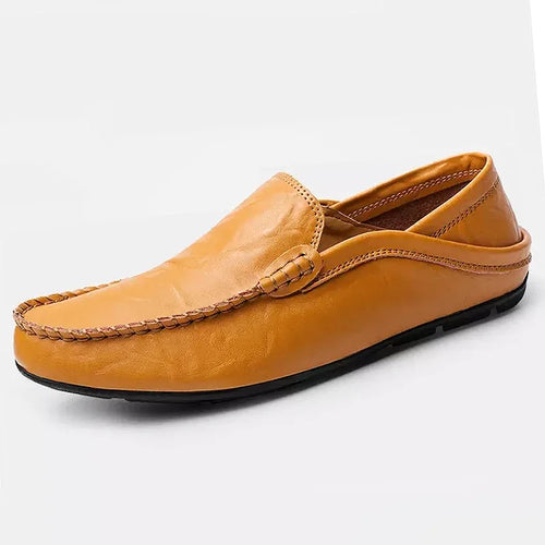 Men Leather  Casual Moccasins