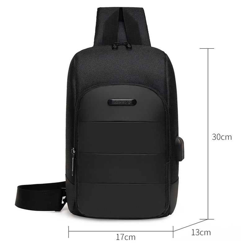 Men's Backpack Business Crossbody Bags For Men Multi-function