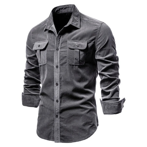 Cotton Men's  Business Casual Shirt