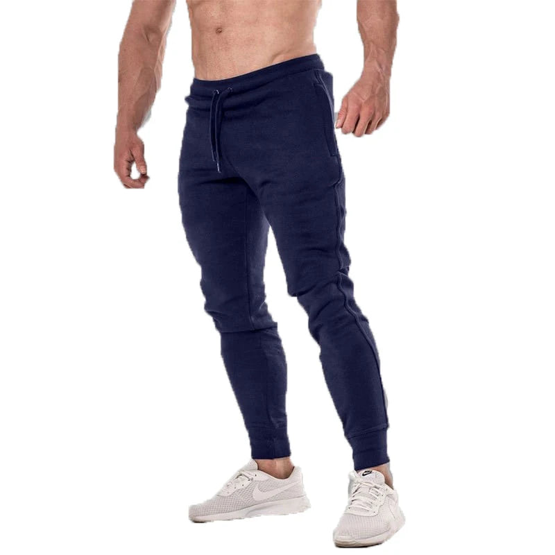 Number Printed Men's Pants New Autumn Winter Running Joggers