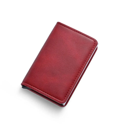 Anti Thief Rfid Credit Card Holder Case Smart Minimalist Wallet Pocket