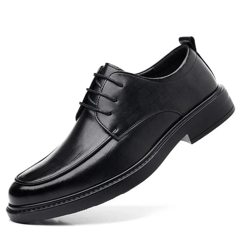 New Men's Formal Shoes Genuine Leather Fashion Dress Shoes Men‘s