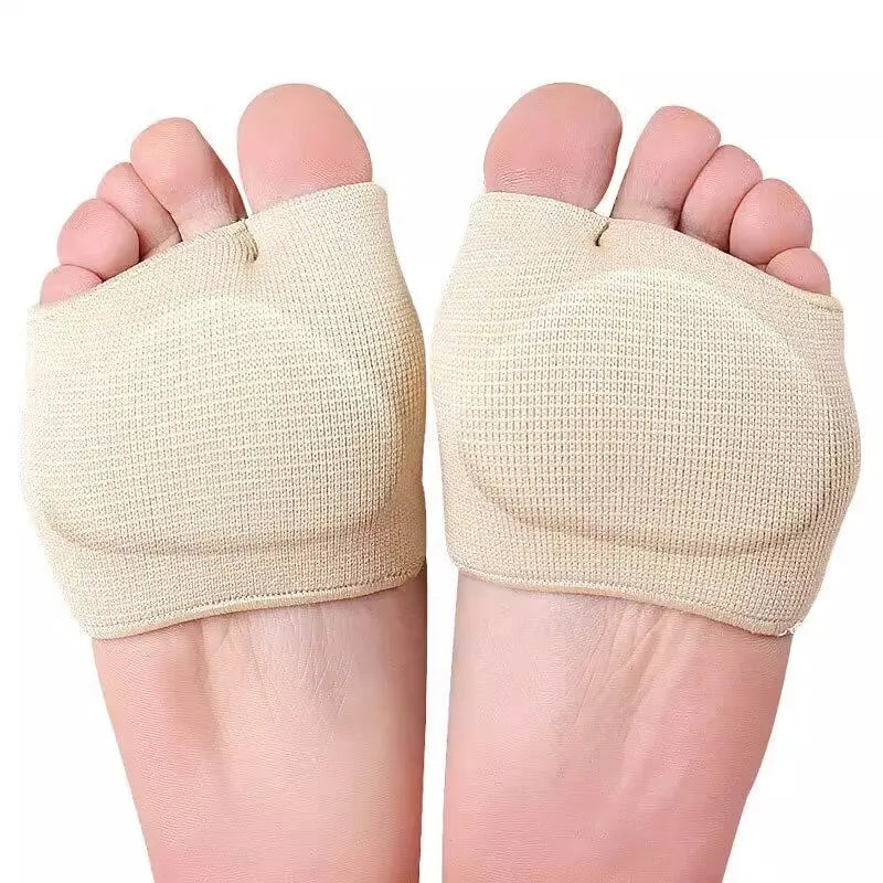 1pcMetatarsal Sleeve Toe Bunion Sole Forefoot Gel Pads Cushion Half