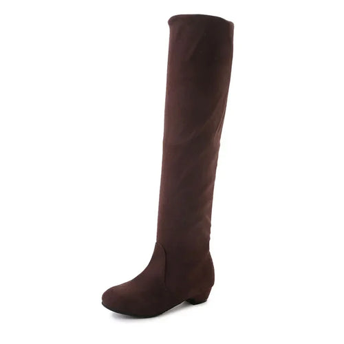 Sexy Women’s Boots Winter Keep Warm Over The Knee Boot Faux Suede