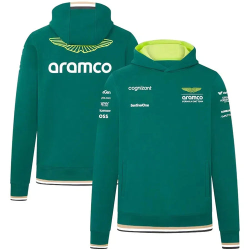 Aston Martin Aramco F1 Team Driver Hoodie Outdoor Sports