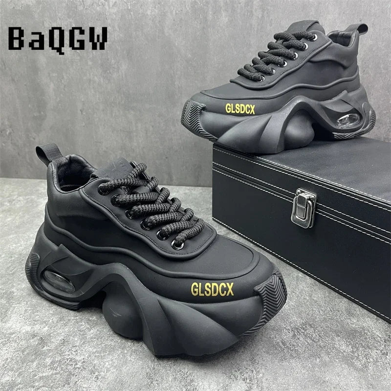 Designer Style Men Shoes Autumn Winter Comfortable Men's Thick