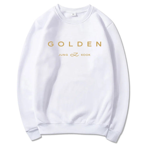 JungKook Golden Hoodie Women Aesthetic Standing Next To You Hoodies