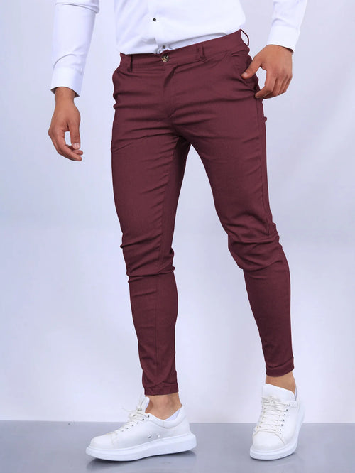 Solid Color Fashion Men's Pants Europe and the United States England