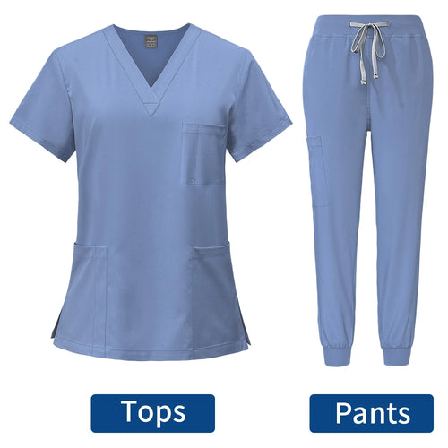 Wholesale Pet Veterinary Scrubs Women Uniforms Hosipital Nurse Work