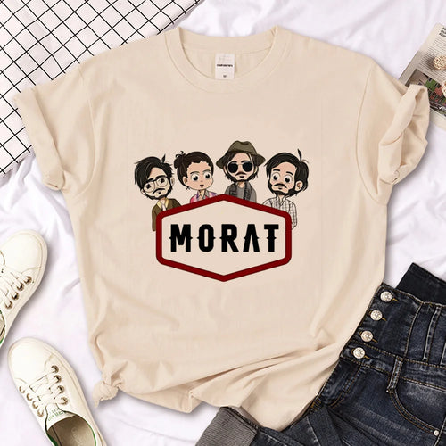 Morat tshirt women summer top female Japanese clothes