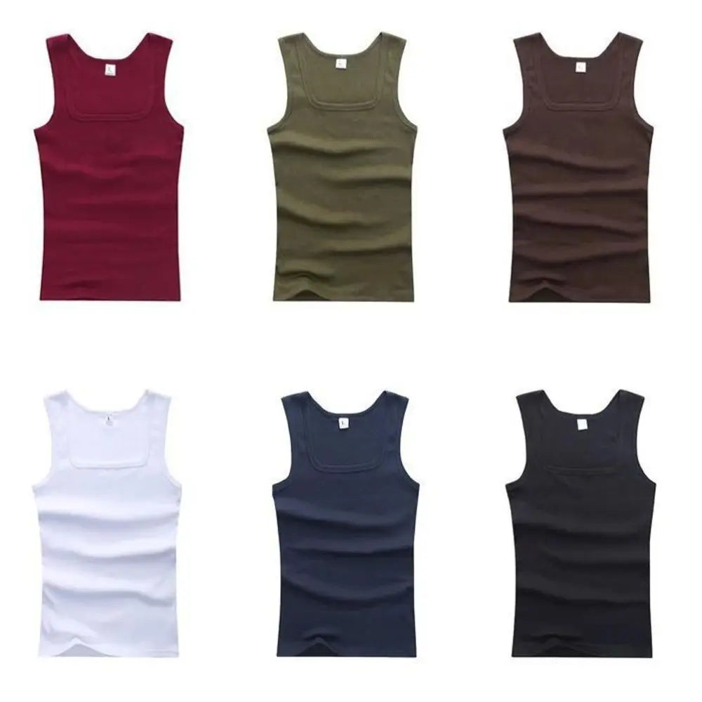 Summer Plus Size Men Women Clothing Black White Gray Tank Tops