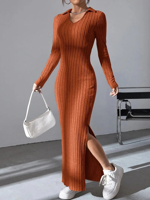 New Knitted Sweater Dress