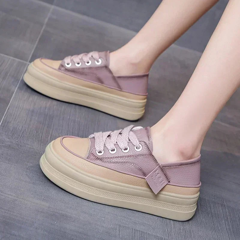 Sneakers Women Flats Platform Walking Shoes