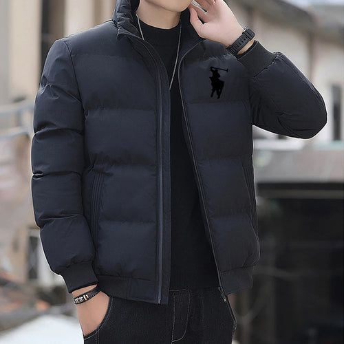 Men's Down Autumn/Winter Fashion zipper Outdoor Fishing jacket