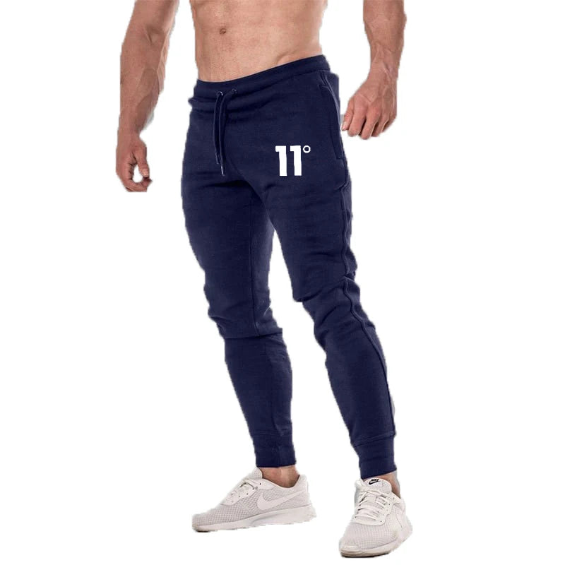 Number Printed Men's Pants New Autumn Winter Running Joggers