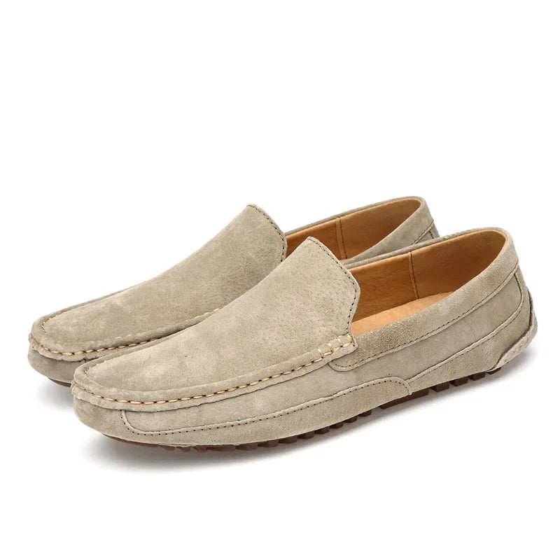 Luxury Suede Leather Men’s Loafers Luxury