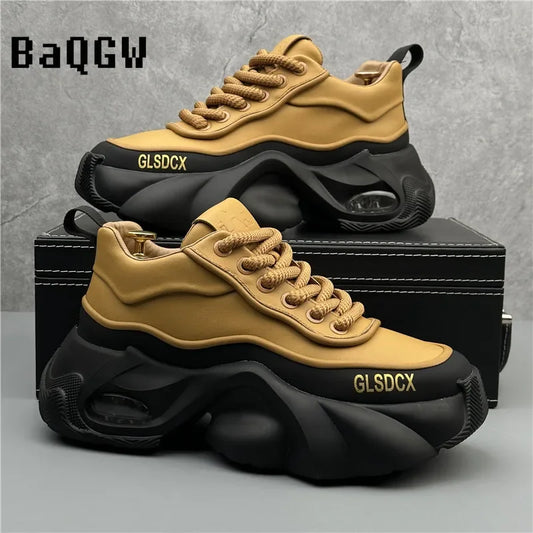 Designer Style Men Shoes Autumn Winter Comfortable Men's Thick