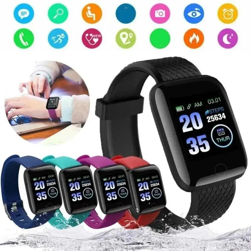 Multifunction Smart Watch For Men Women Kids Message Remind Music