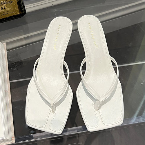 Female Summer Sexy Heels Sandals Slides Ladies Shoes Fashion Women