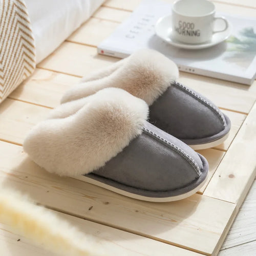 Warm Fur Slippers