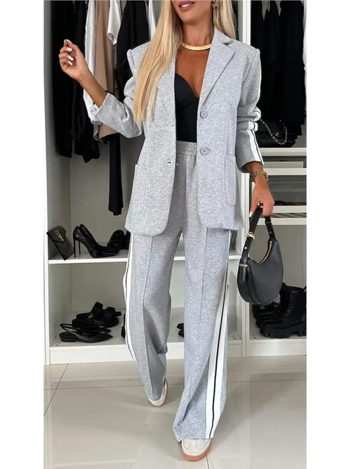 Autumn And Winter New Long Sleeves Suit Women's Suit Fashion Pimp