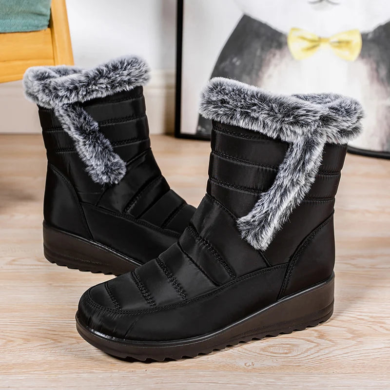 Women's Boots Snow New Ladies Shoes Platform Women Shoes Lightweight