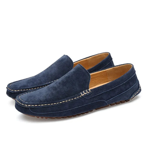 Luxury Suede Leather Men’s Loafers Luxury