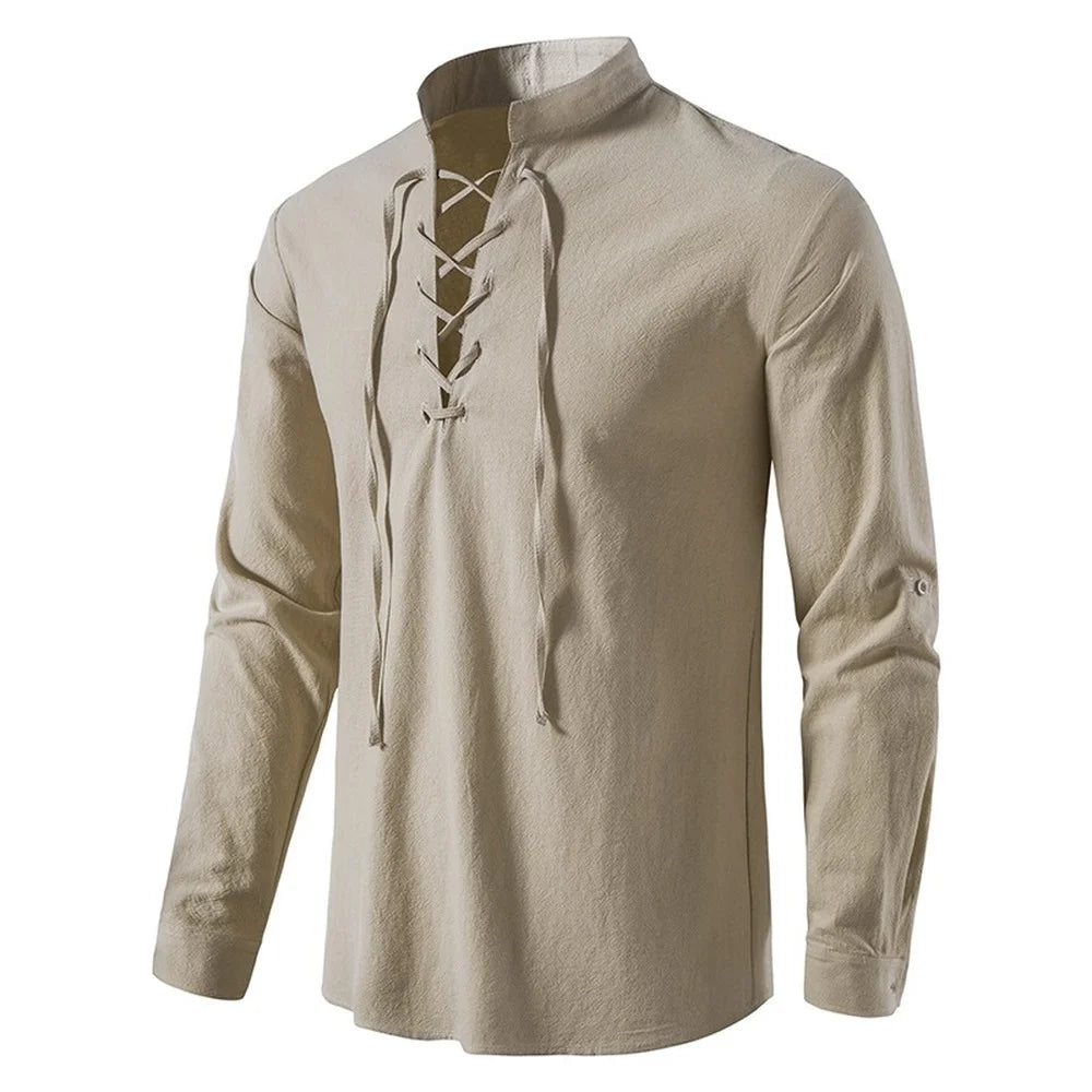 Linen Long Sleeve Tee