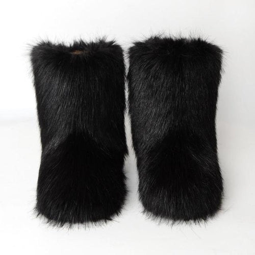 Women Faux Fur Luxury Boot