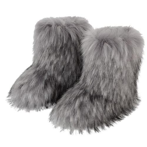 Women Faux Fur Luxury Boot