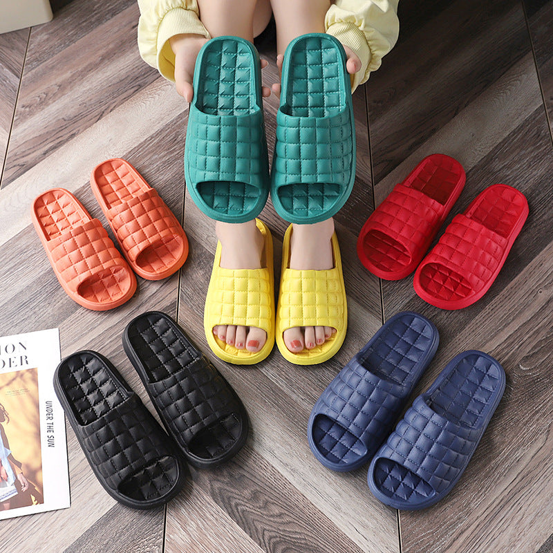 Women Indoor Home Slippers Summer Soft Comfortable Non-slip Flip Flops