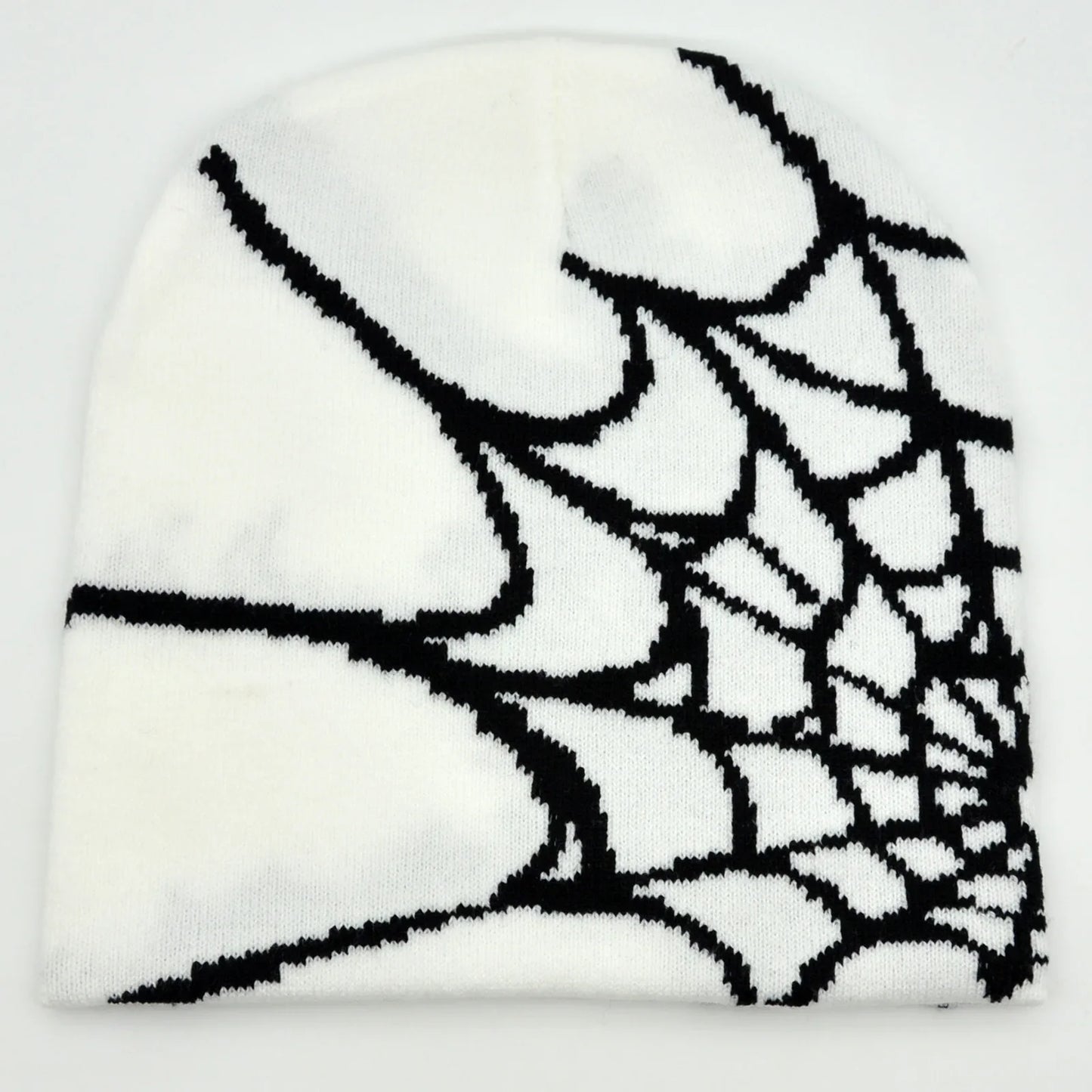 Gothic Spider Pattern Wool Knitted Hat