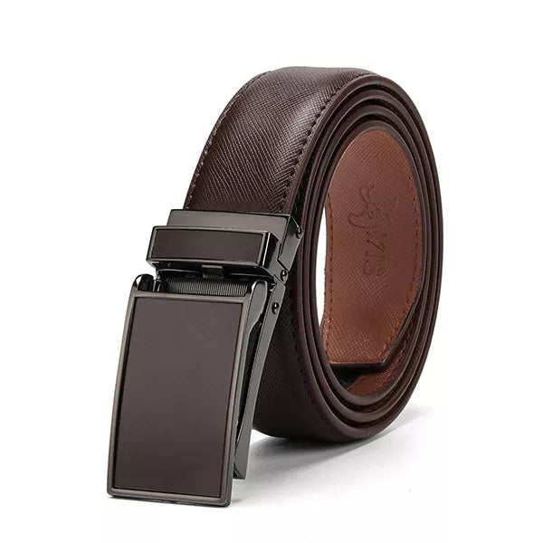 [DWTS]Belt Male Men's Belt  Genuine Leather Strap Luxury Brand Automatic Buckle Belts for Men Belts Cummerbunds  Cinturon Hombre