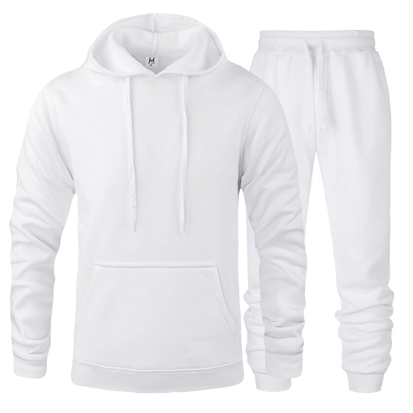 2024 Autumn Winter Men's Sports and Leisure Joggers Sweat Suits Hoodies+Pants Suit Sweatshirt Sportswear Set 2pc Hoody Suit New