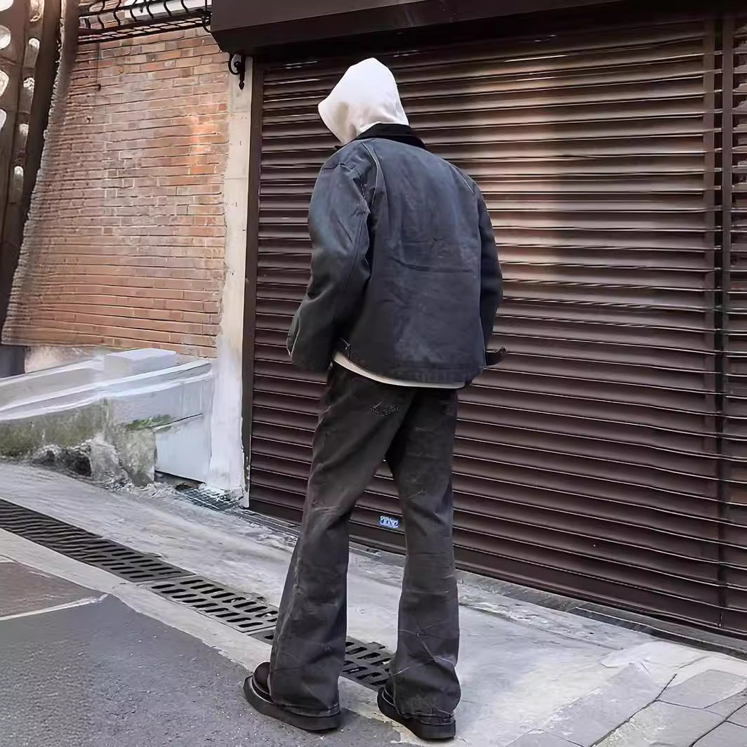 Men's American-style Washed Vintage Denim