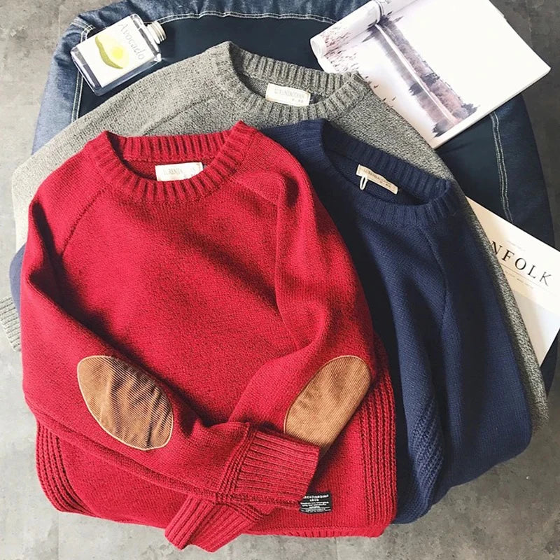 Sweaters Men 2023 Winter New Style Thick Warm Sweater Men Youth O-Neck Sweaters Autumn Men's Wool Pullovers Size M-5xl