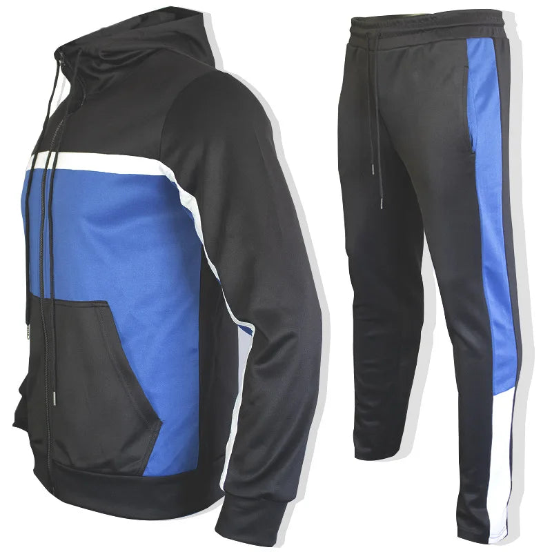 2022 High Quality Tracksuit Men Thick Sport Jogger Sweat Suit,customized Hoodie and Pants Set