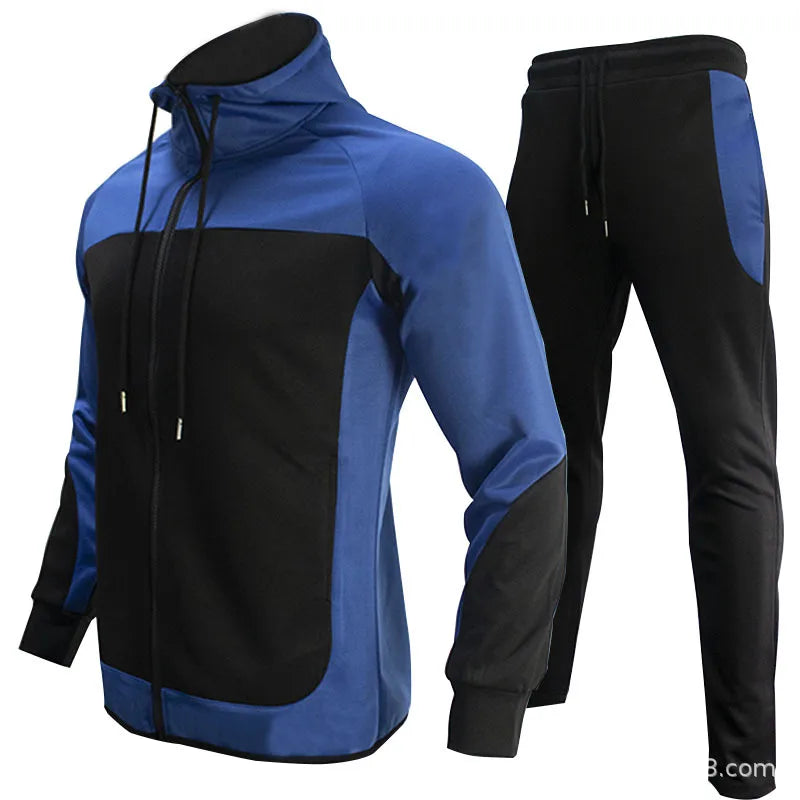 2022 High Quality Tracksuit Men Thick Sport Jogger Sweat Suit,customized Hoodie and Pants Set